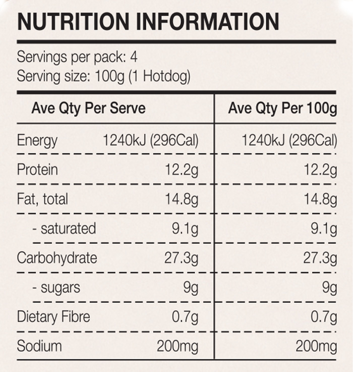 Korean Mozzarella Corndogs ingredients